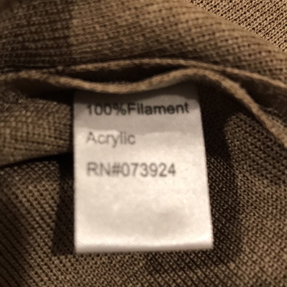 Ming Wang Top Womens Medium Olive Taupe V Neck Tank Luxe Luxury Money - Picture 9 of 9